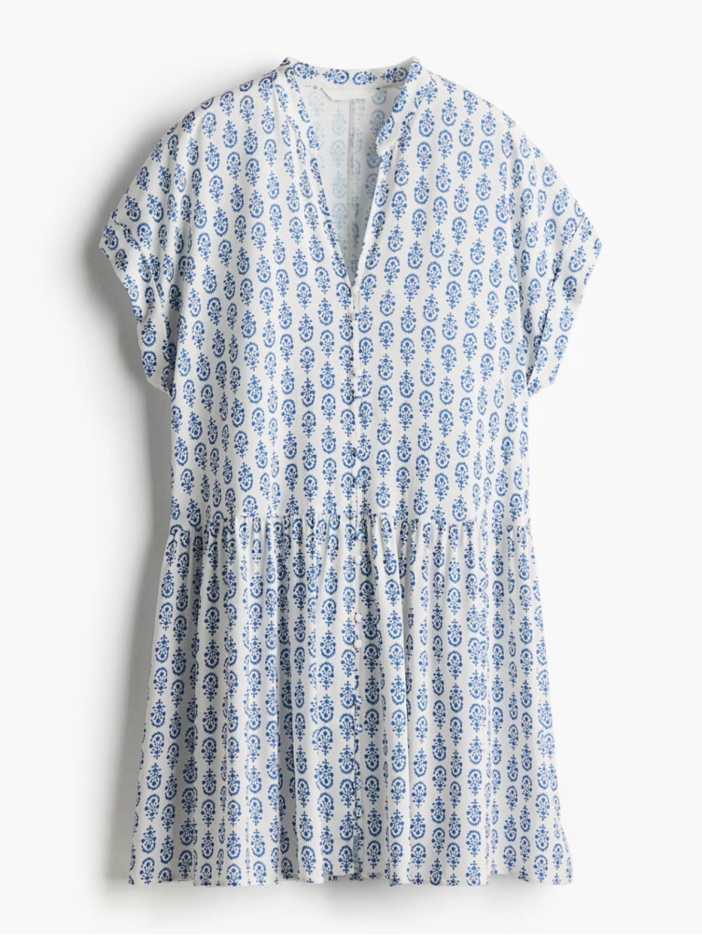 H&M Crinkled Tunic Dress Medium - NWT - C30-018